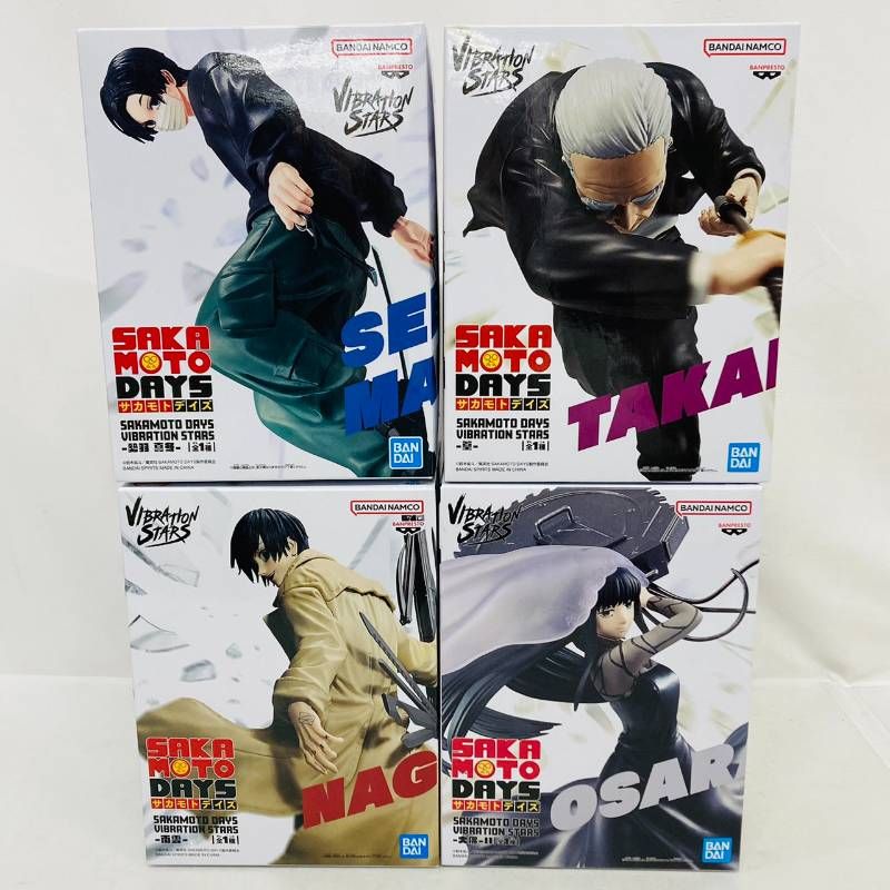 未開封 サカモトデイズ vibration stars フィギュア 4体 セット / 勢羽