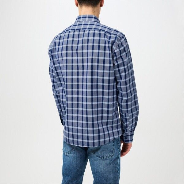 HUGO BOSS (ヒューゴボス) シアサッカー オープンカラー 半袖 シャツ ボス メンズ トップス シャツ Boss CLiamBdC1243 10267954 01 Medium Blue 425 ブルー