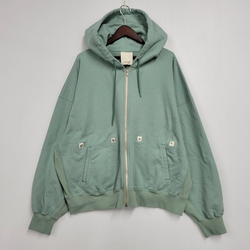 中古美品 REFOMED リフォメッド KINCHAKU ZIPUP HOODIE RECU-022 キンチャク ジップアップ フーディー パーカー 長袖 トップス 140-251030-as-09-izu - メルカリ