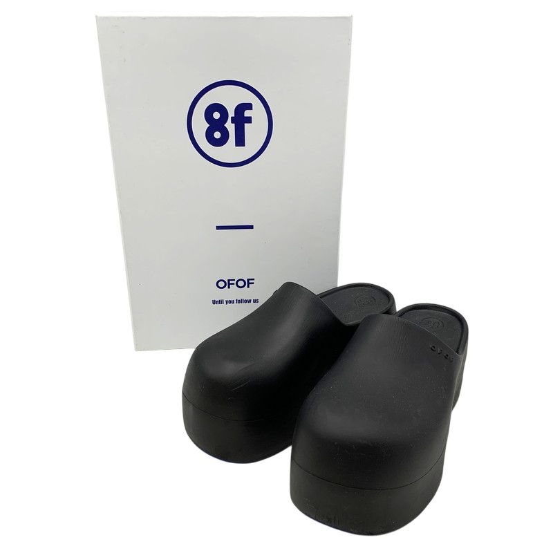中古品】 OFOF オフオフ 1F MATT BLACK サンダル シューズ 靴 【167