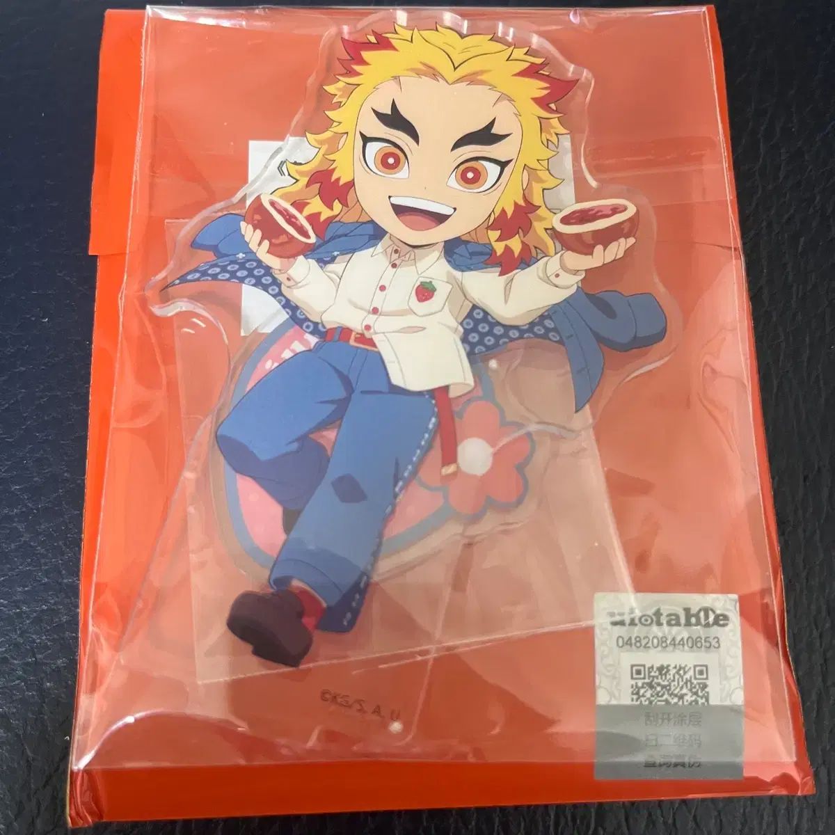 鬼滅の刃 未開封/ 鬼滅の刃 煉獄杏寿郎 いちご祭り アクリル