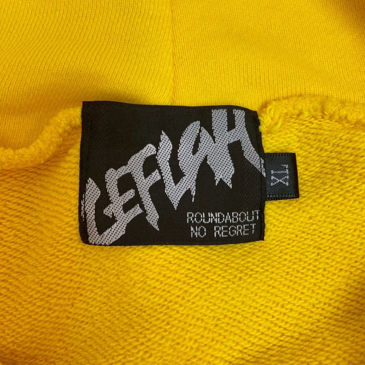 LEFLAH レフラー イエロー 両面 プリント スウェット スエット 