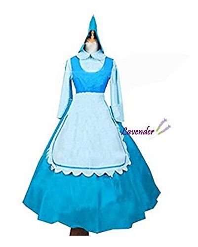 コスプレ ラベンダー 灰かぶり姫 シンデレラ スージー パーラ ブルー cosplay 衣装 イベント 仮装 ハロウイン クリスマス 文化祭 女性LL