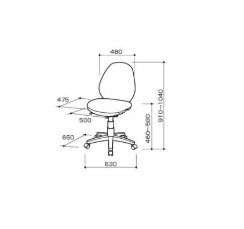  OAチェア ハイバックタイプ グレー ホーム-キッチン ロッキングアウトドア オフィスチェア ワークチェア 椅子 チェア