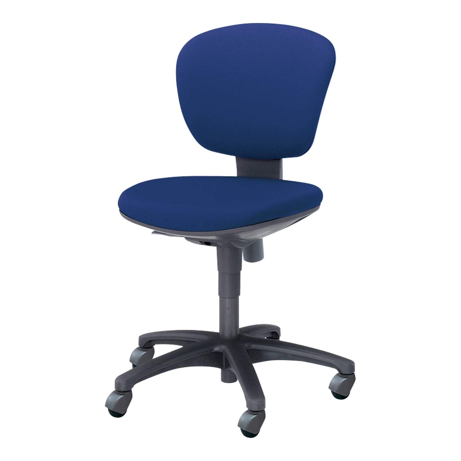 メーカー配送 設置 組立 コクヨ オフィスチェア レグノ2 CR-G218F4HSN65-VN セパレートタイプ 肘なし 布 ディープマリン フローリング用