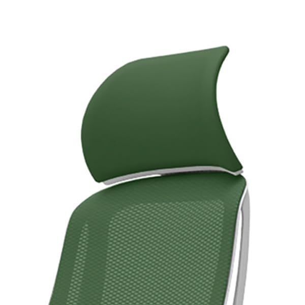  オカムラ シルフィー 固定ヘッドレスト オプションパーツ 取付品 ホワイトボディ用 ダークグリーン C6511W-FSG5 ポータブルチェア オフィスチェア ワークチェア 椅子 チェア