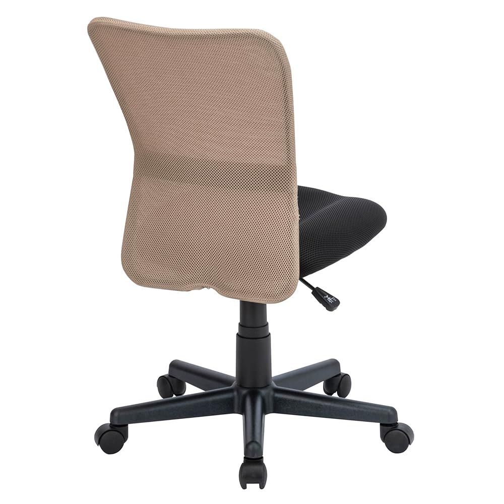  ナカバヤシ フィットメッシュチェア ベージュ CNN-007BE 背もたれ折りたたみ オフィスチェア ワークチェア 椅子 チェア