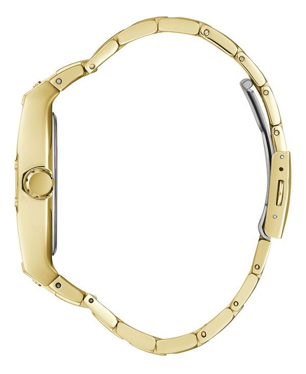 ゲス メンズ アクセサリー 腕時計 Tシャツ GUESS Mens MultiFunction GoldTone StainlessSteel Watch 415mm GoldTone ゴールド