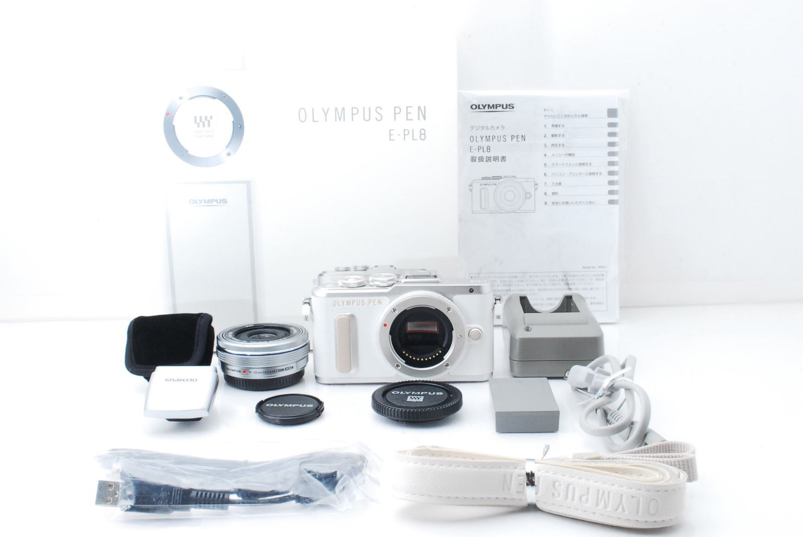 【OLYMPUS】Wi-Fi☆自撮りもらくらく！！E-PL8レンズキット OLYMPUS】Wi-Fi搭載☆自撮りもらくらく！！E-PL8レンズセット 【公式通販】