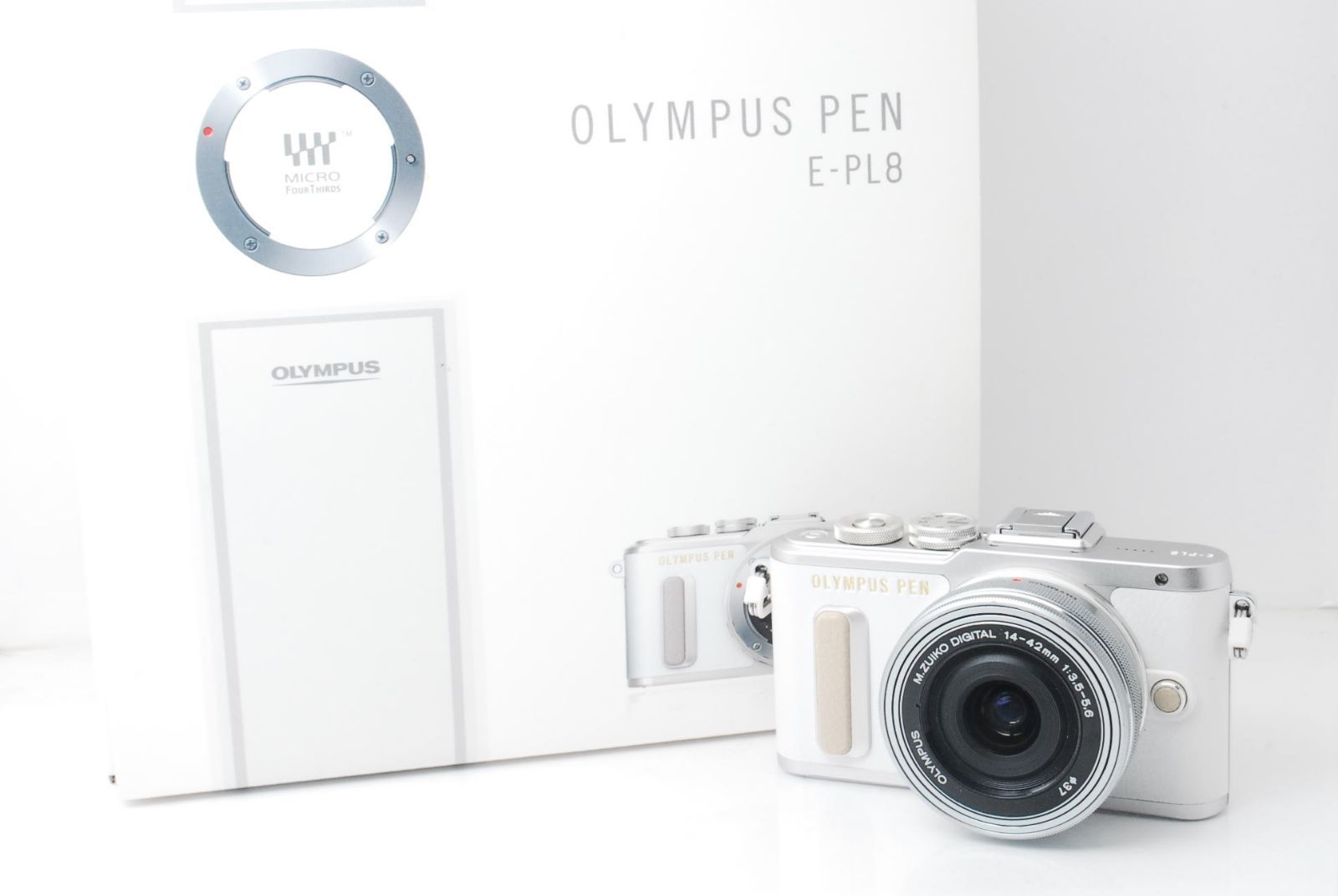 OLYMPUS】Wi-Fi搭載☆自撮りもらくらく！！E-PL8レンズセット 【公式通販】