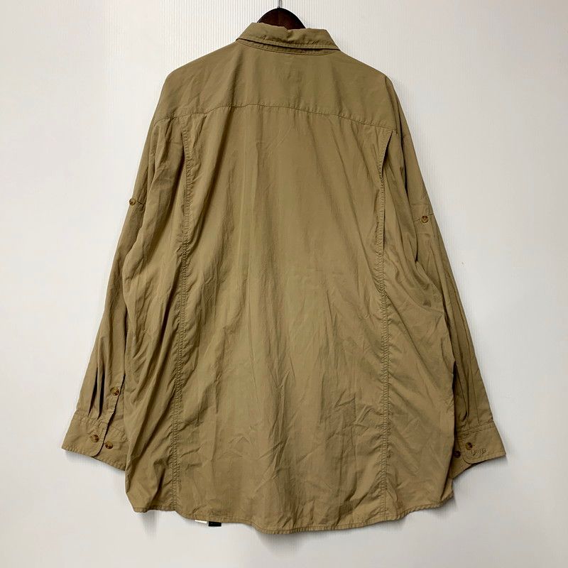 中古品】 ORVIS オービス 90S NYLON SAFARI SHIRT オービス 90年代