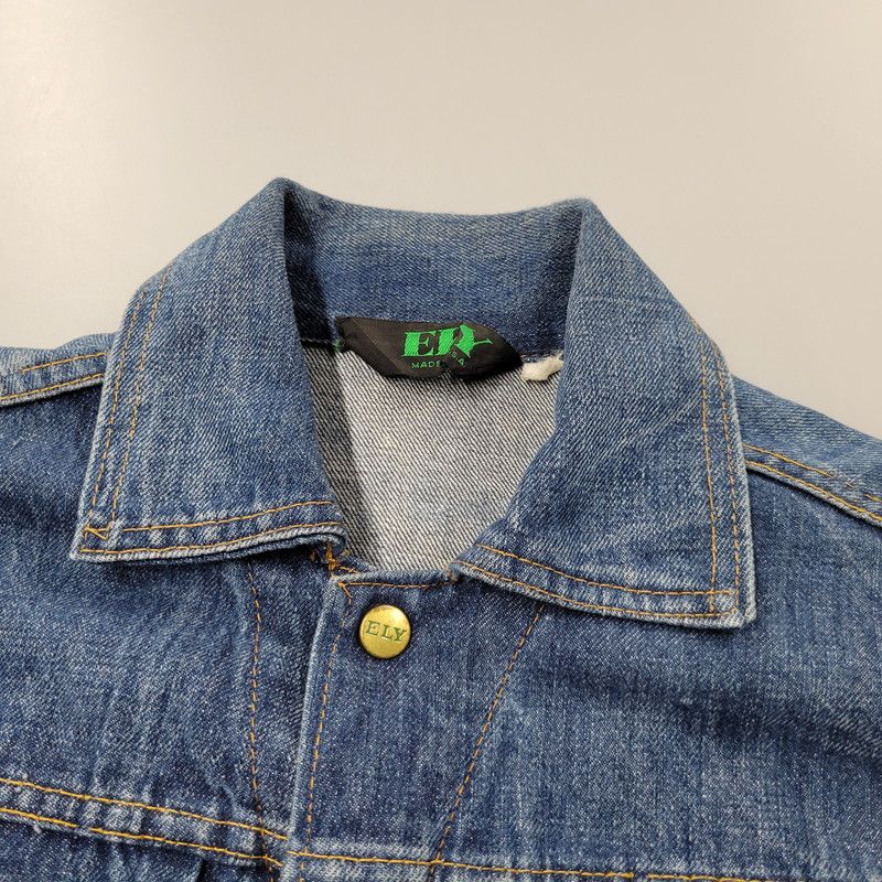 中古品】 ELY エリー USA製 70S DENIM JACKET 70年代 デニムジャケット