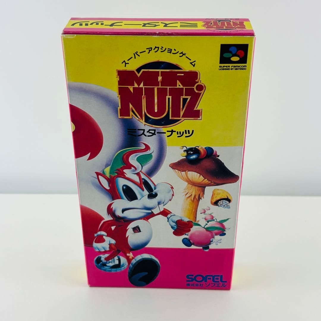 未使用品 Mr. Nutz スーパーファミコン ソフト ミスターナッツ 未使用品 Mr. Nutz スーパーファミコン ソフト ミスターナッツ