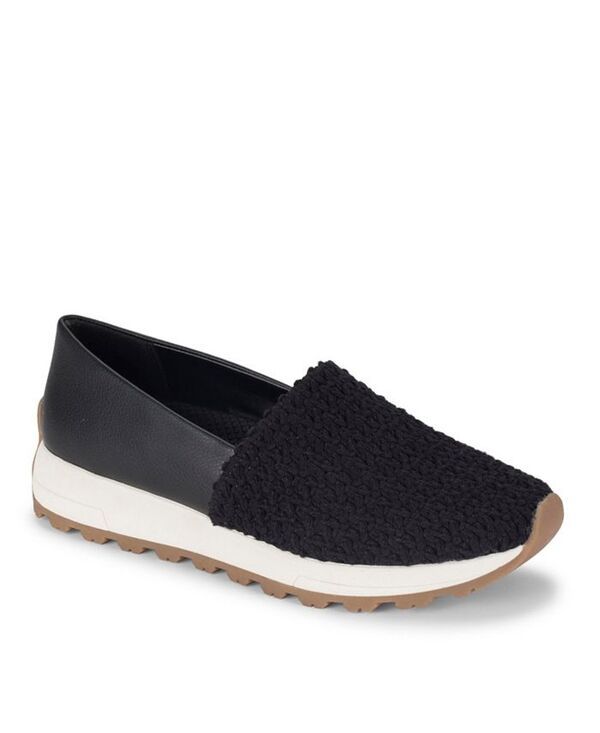 ベアトラップス レディース シューズ パンプス Baretraps Womens Gennie Slip On Flats Black Crochet ブラック