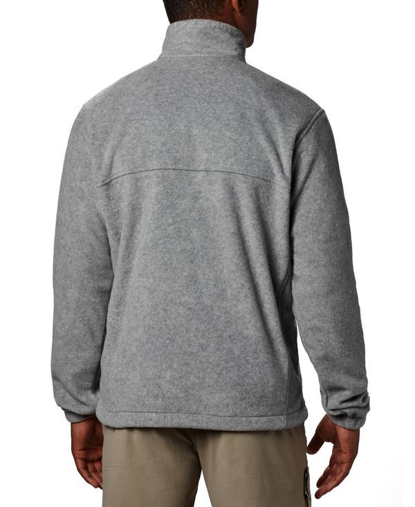 コロンビア メンズ アウター パーカー・スウェット Tシャツ フリース ジャケット Columbia Mens Steens Mountain Full Zip 20 Fleece Jacket Light Grey Heather グレー
