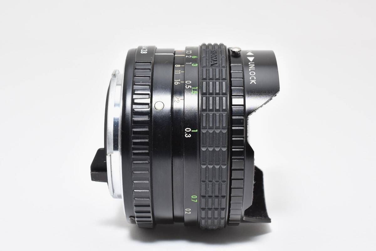 ☆美品☆ シグマ SIGMA FISHEYE 16M F2.8 PENTAX Kマウント 希少 単