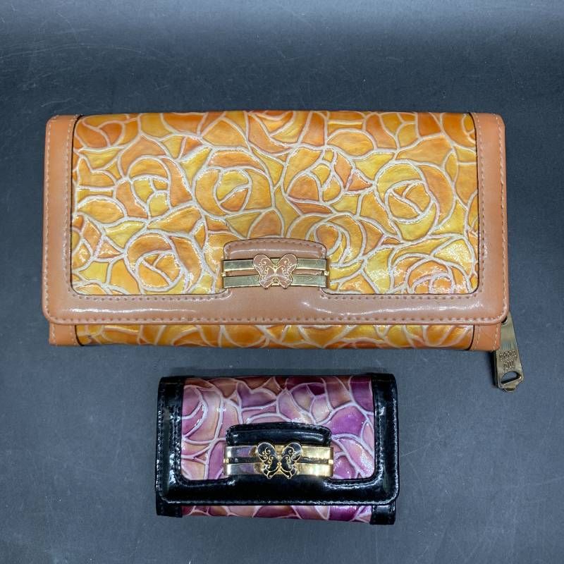 ANNA SUI アナスイ 長財布キーケース2点セット ローズハート