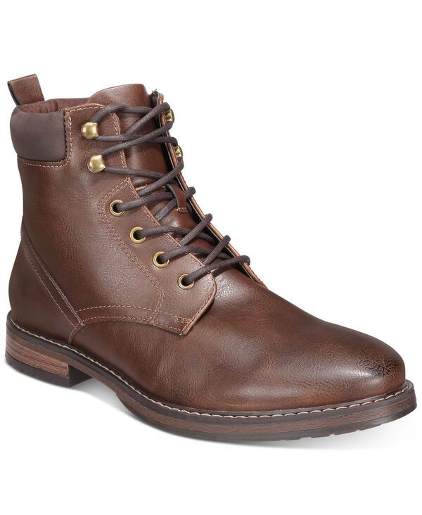クラブルーム メンズ シューズ ブーツ・レインブーツ レース Club Room Mens Westin LaceUp Boots Tan タン