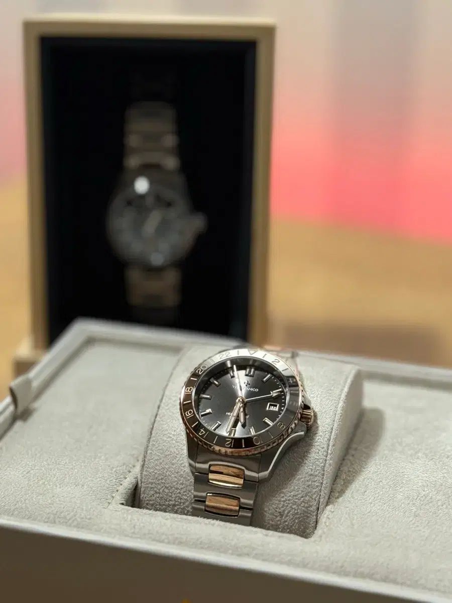  ヴェネチア矢澤にこ ネレイデ GMT グランド ツアー ほぼ ジーンズ 自動巻き時計 腕時計(アナログ)