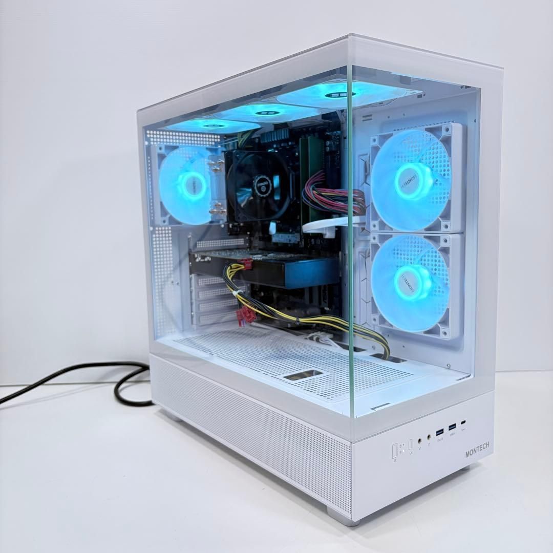 動作保証】自作ゲーミングPC Ryzen5 3600 GTX1660super 新品ケース