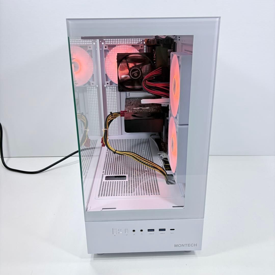 動作保証】自作ゲーミングPC Ryzen5 3600 GTX1660super 新品ケース