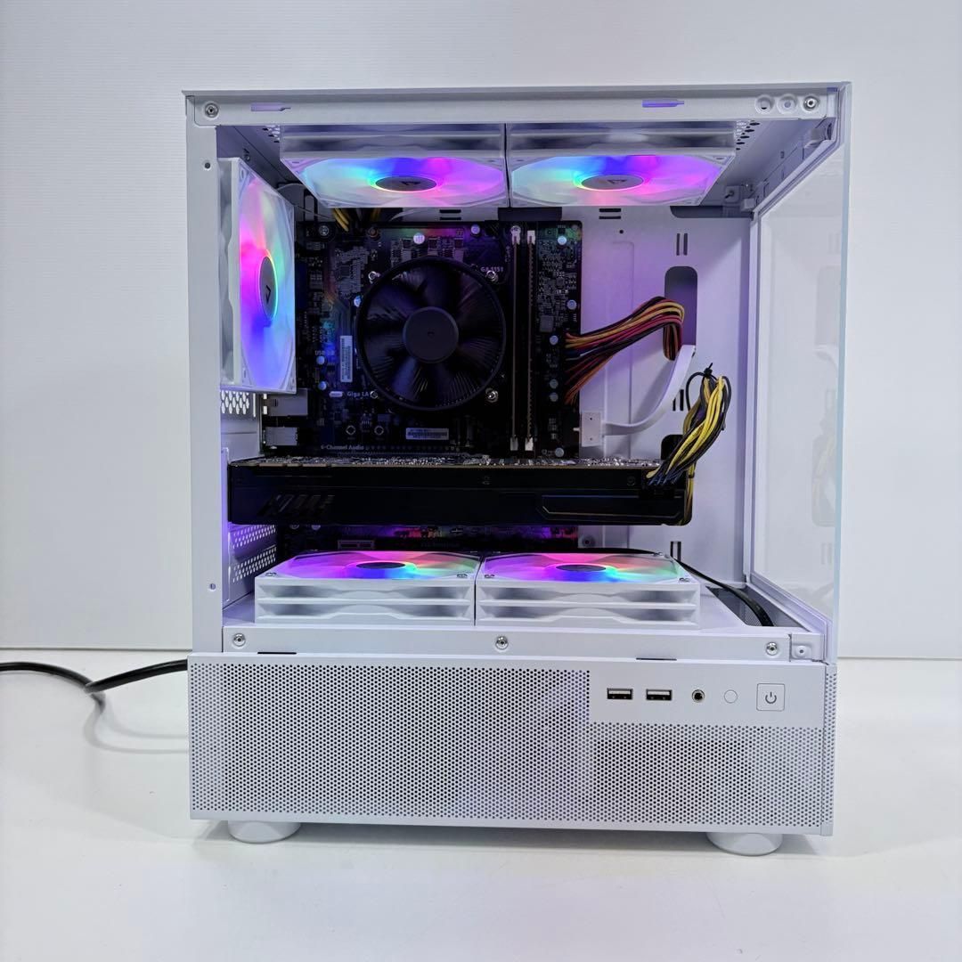 自作ゲーミングPC i7 7700 GTX1070 SSD 新品ピラーレスケース #1937