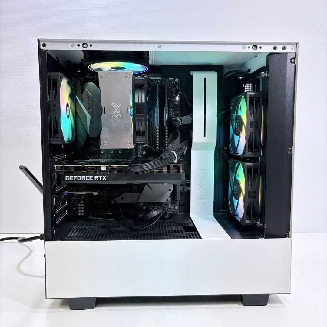 動作保証】ゲーミングPC i7 8700K RTX3060 人気のNZXT AI画像生成も