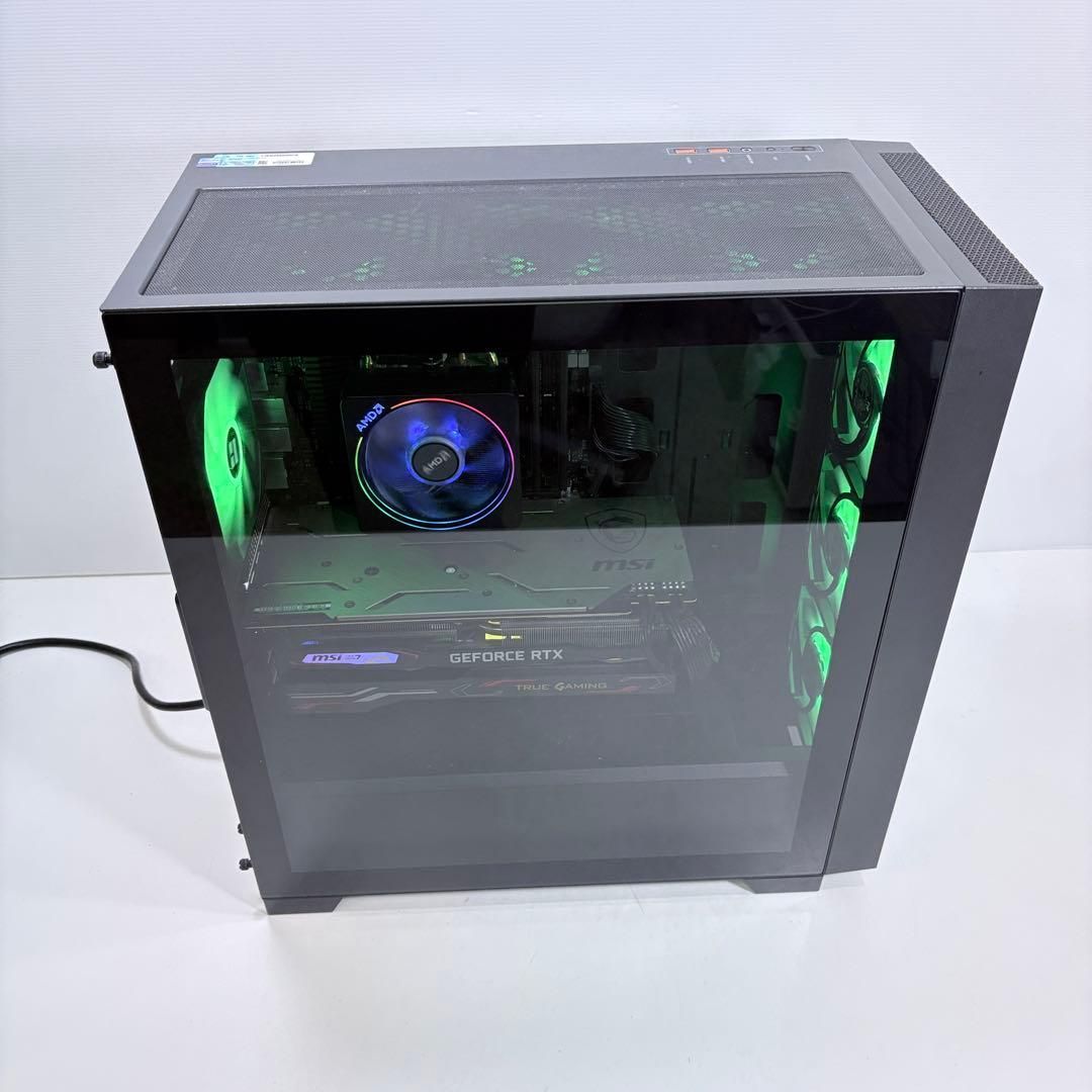 動作保証] 自作ゲーミングPC Ryzen7 3700X RTX2070 モンハンワイルズ