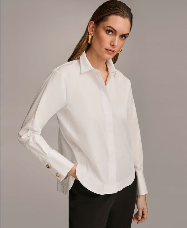 ダナ キャラン ニューヨーク レディース トップス シャツ Donna Karan 