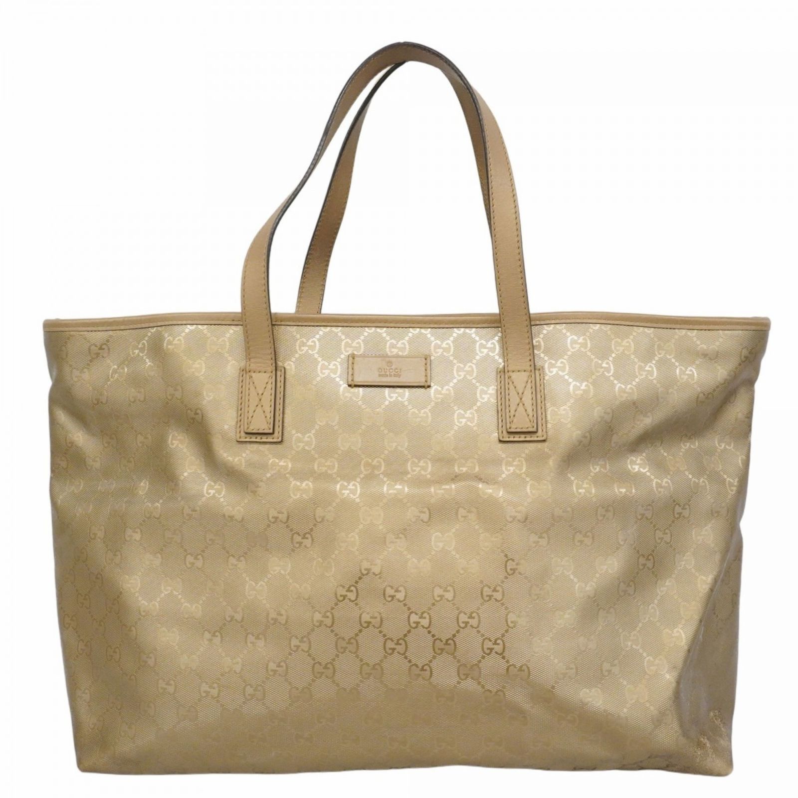 グッチ(Gucci) グッチ トートバッグ GGインプリメ 211120 ベージュ 