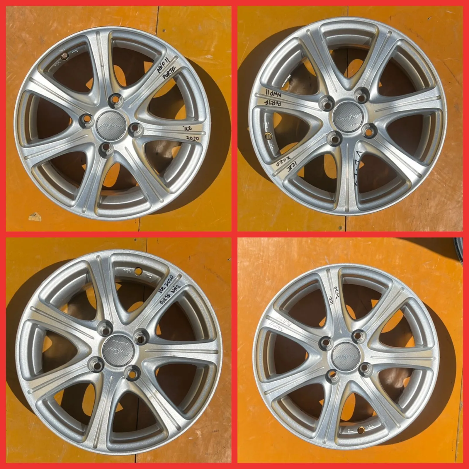 MANARAY SPORT FS マナレイスポーツ 社外ホイール 16インチ 4本 6.5J5HPCD114.3+38 アルファード ヴェルファイア等　(VHA360)クレジットカード QRコード決済可能 MANARAY SPORT マナレイ スポーツ 7 中古ホイール 4本 8J 18インチ
