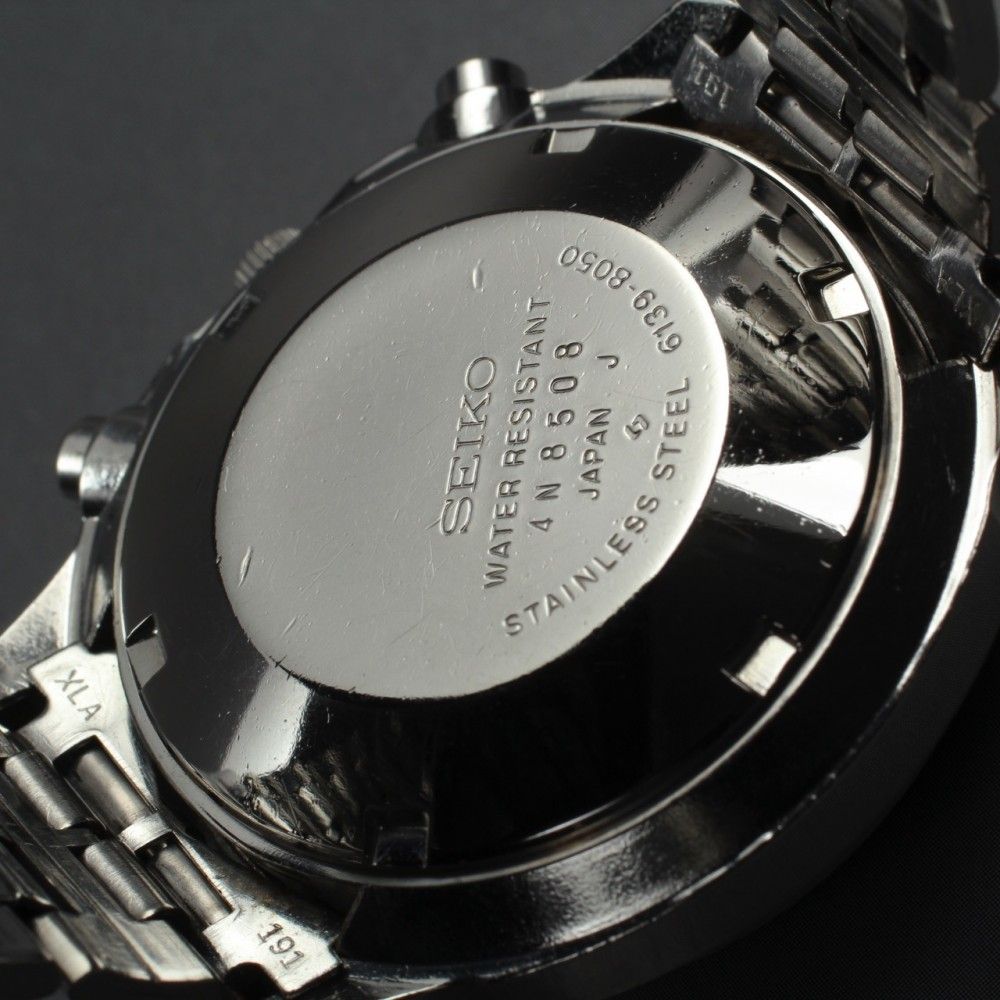  稼働品 SEIKO 5 スポーツ 6139-8050 自動巻き メンズ 整備済み 1974年製 16285 カジュアルジャケット 自動巻き時計 腕時計(アナログ)