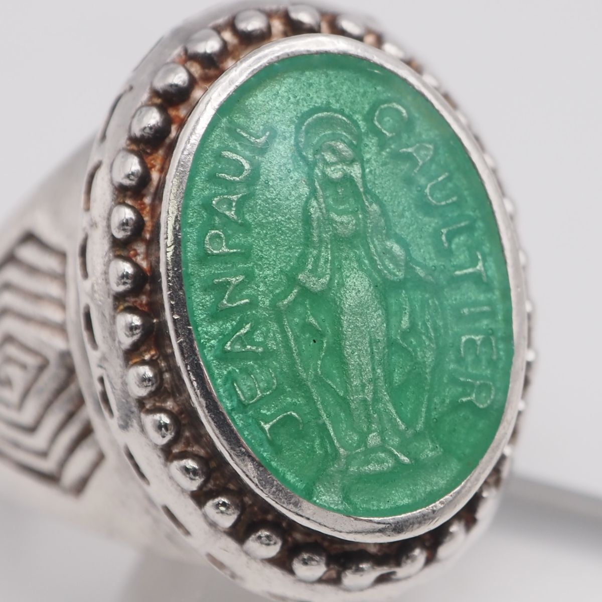 Q590 Jean Paul GAULTIER ジャンポールゴルチエ SILVER刻印 リング