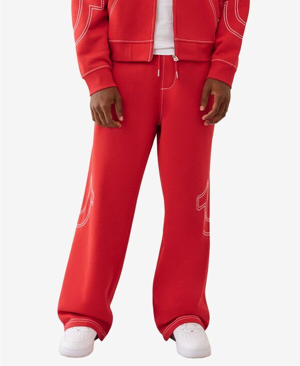 トゥルーレリジョン メンズ ボトムス カジュアルパンツ パンツ スウェットパンツ True Religion Mens Baggy Big T Sweatpants Red レッド