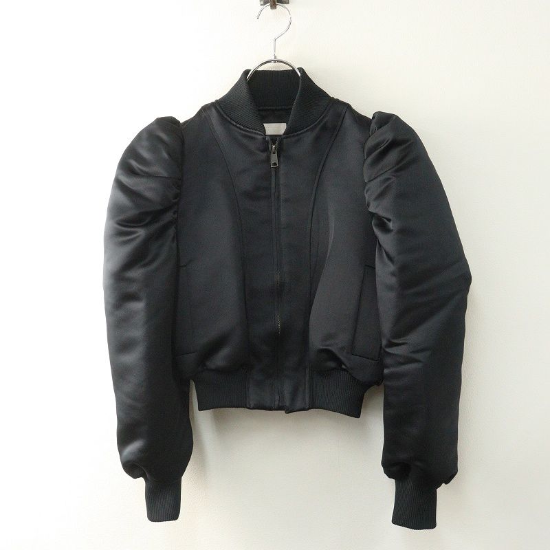 定価42000円 シーニュ cygne Damien ギャザーショルダ－ サテン 