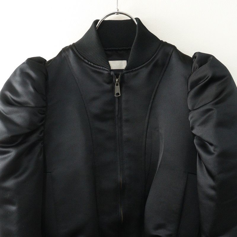 定価42000円 シーニュ cygne Damien ギャザーショルダ－ サテン 