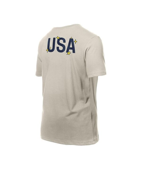 ニューエラ メンズ トップス Tシャツ ロゴ New Era Mens Light Beige 