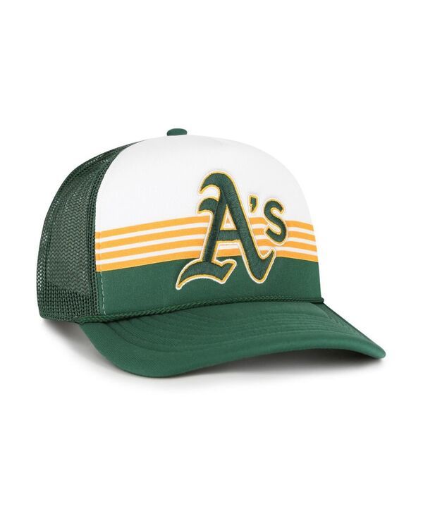 47 ブランド メンズ アクセサリー 帽子 47 Brand Mens Green Athletics Lift Off Adjustable Trucker Hat Green グリーン