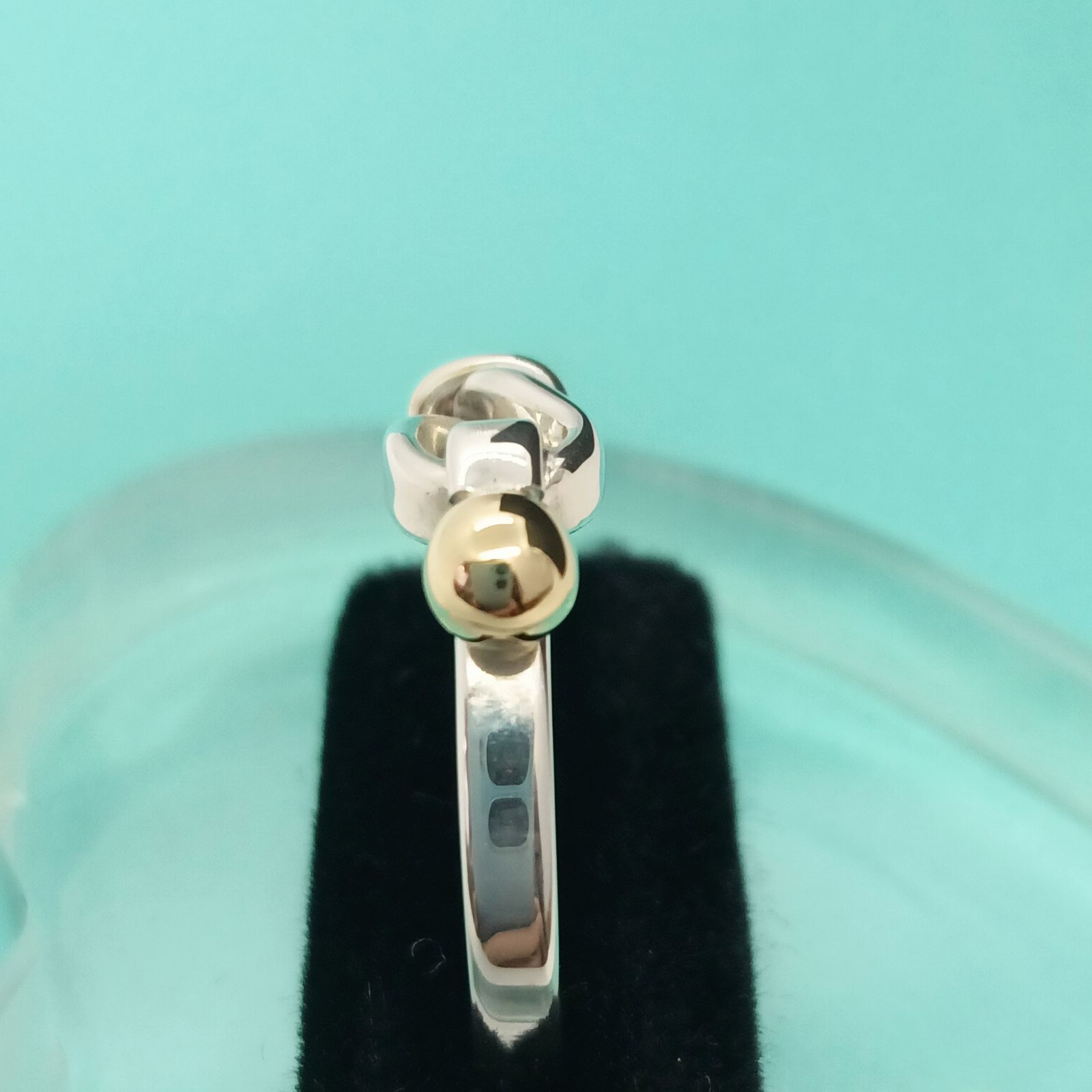 新品仕上げ】オールドティファニー TIFFANY フック＆アイ リング SV925 