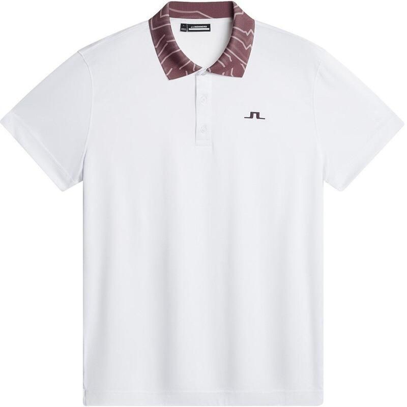 ジェイリンドバーグゴルフ メンズ トップス ポロシャツ J Lindebergolf Glen Polo Sn52 White ホワイト