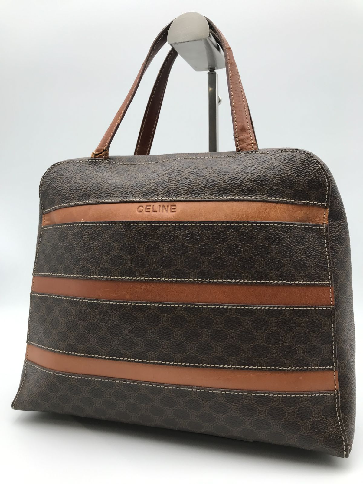 CELINE セリーヌ トートバッグ マカダム ヴィンテージ 270 - メルカリ