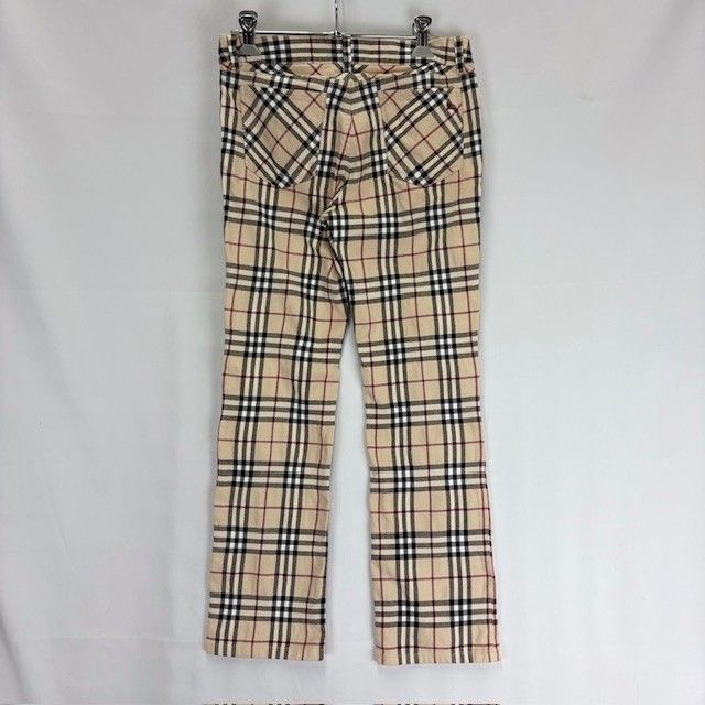 Burberry BLUE LABEL VINTAGE ノバチェック スリムボトム サイズ38