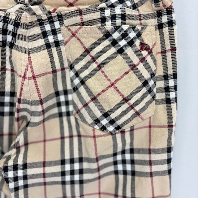 Burberry BLUE LABEL VINTAGE ノバチェック スリムボトム サイズ38