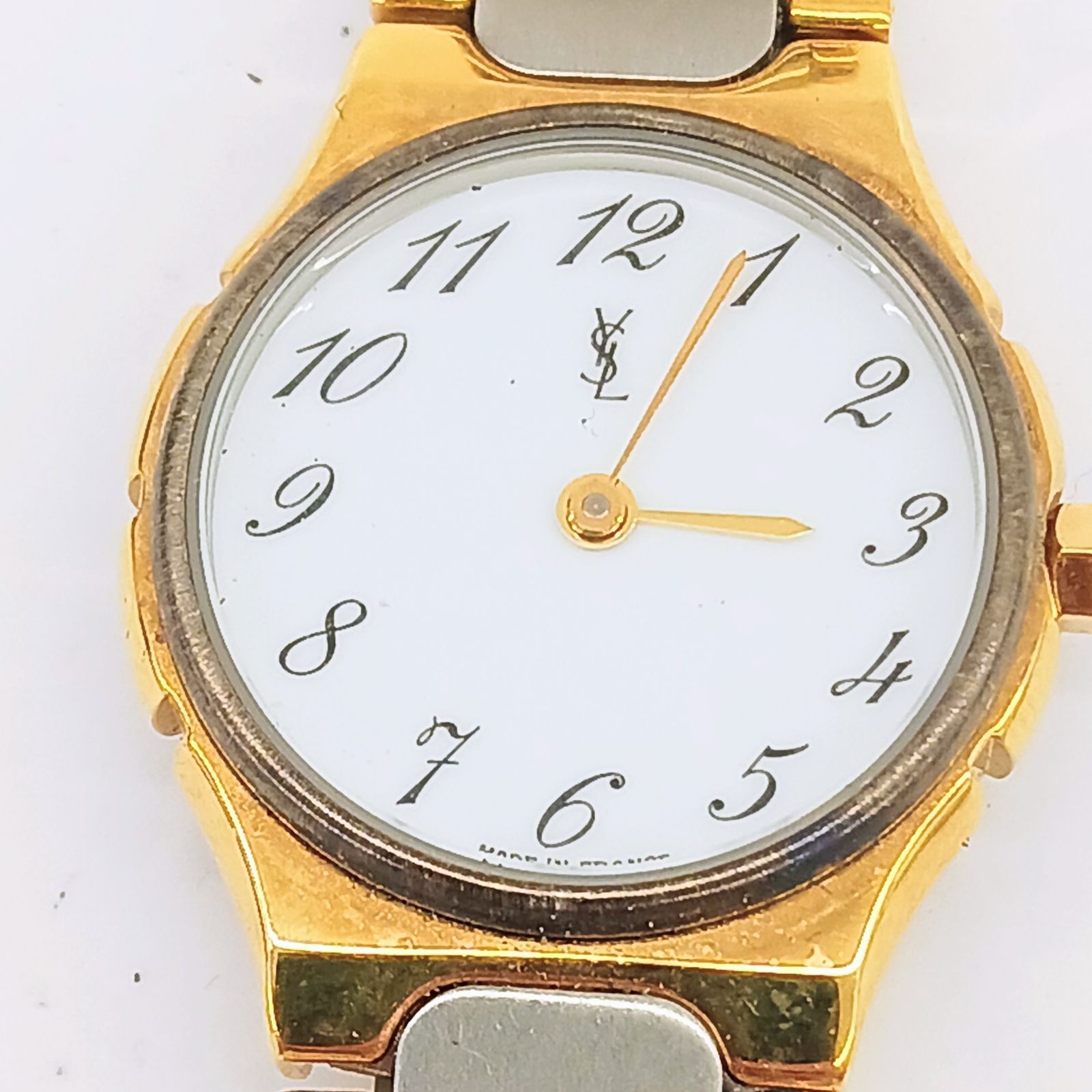 不動品】Yves Saint Laurent（イヴ・サンローラン）腕時計 - メルカリ