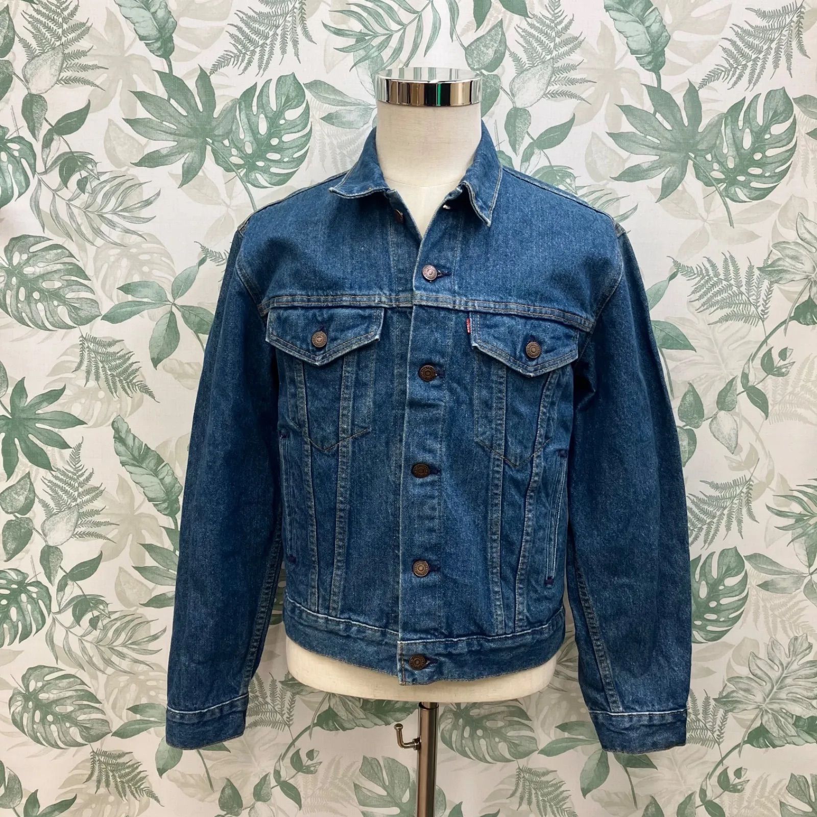GR1498 LEVI STRAUSS & CO デニムジャケット USA製 38 ブルー - メルカリ