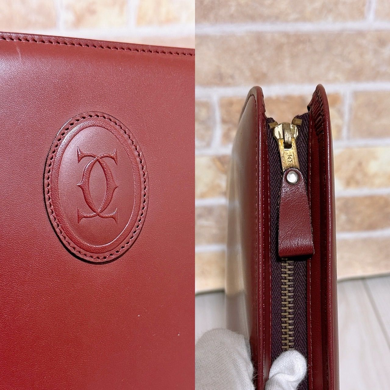 美品)Cartier(カルティエ)セカンドバッグ クラッチバッグ - メルカリ