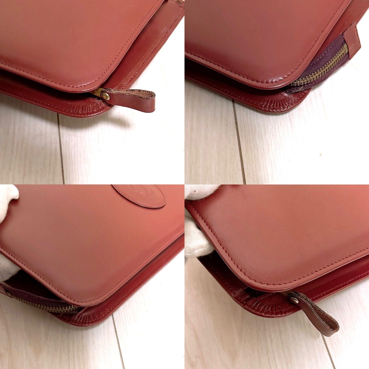 美品)Cartier(カルティエ)セカンドバッグ クラッチバッグ - メルカリ