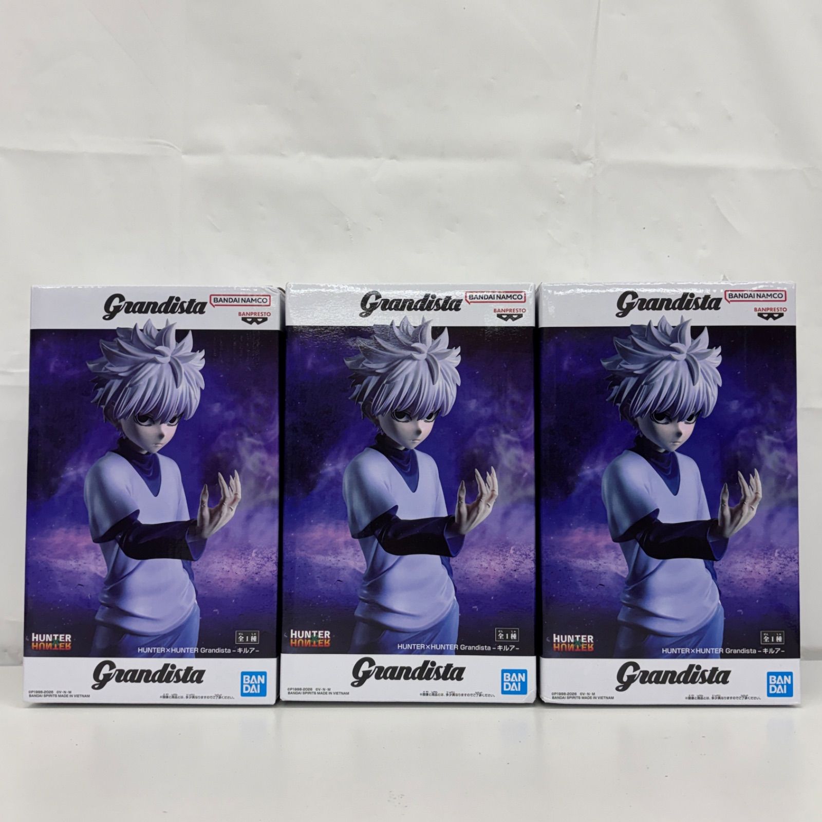 HUNTER×HUNTER Grandista キルア 12体セット HUNTER×HUNTER Grandista