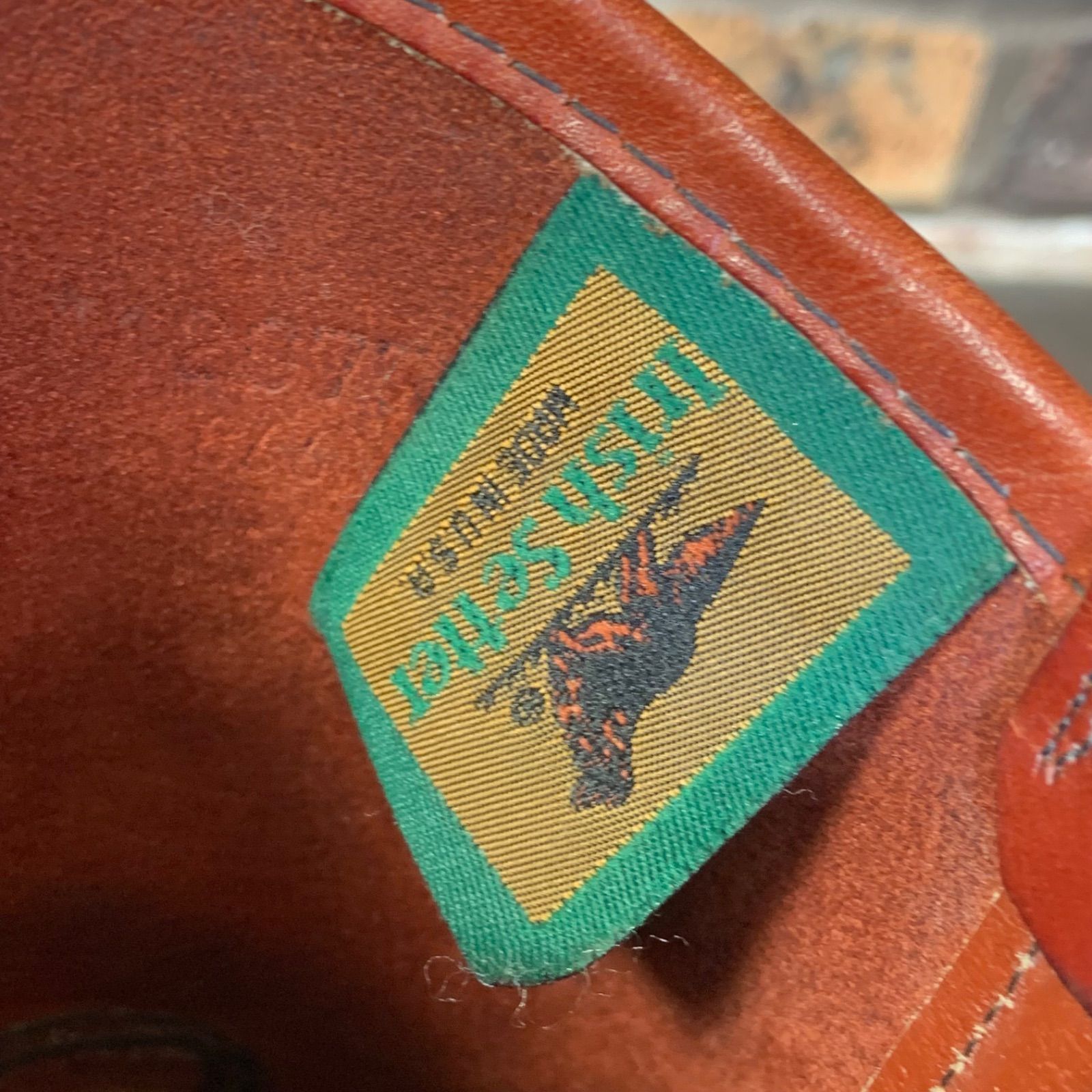 ☆REDWING 866 ペコスブーツ 緑犬タグ VINTAGE 1995年製 US7.5E JP25.5