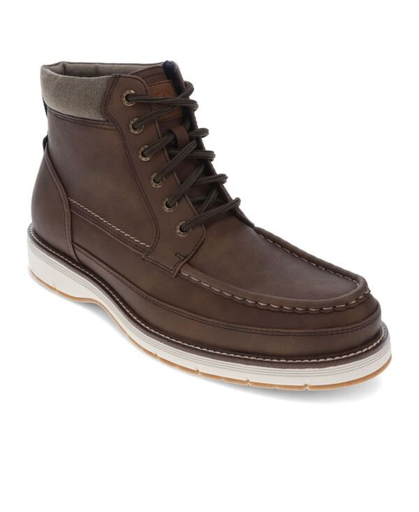 ドッカーズ メンズ シューズ ブーツ・レインブーツ Dockers Mens Thames Casual Moc Toe Boot Dark Tan タン